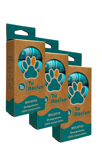Imagen de BOLSA BIODEGRADABLE TU RACION  X 12 ROLLOS