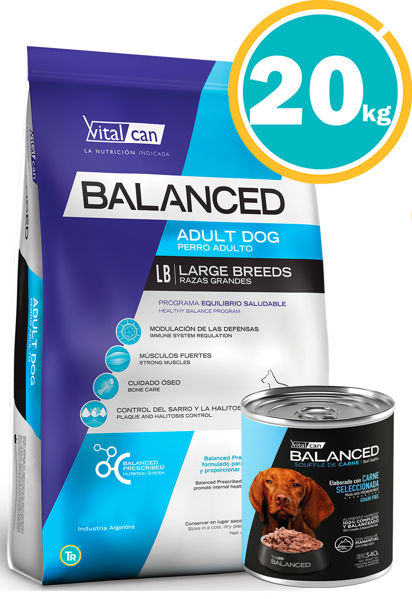 Imagen de BALANCED Perro Adulto Raza Grande 20 kg
