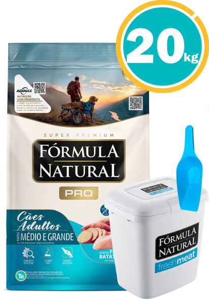 Imagen de FÓRMULA NATURAL PRO Perro Adulto Med/Gra 20kg