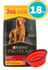Imagen de PRO PLAN Optolife Dog Adulto Ccomplete 18kg + bowl plegable