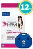 Imagen de HPM Virbac Perro Adulto Raza Mediana y Grande 12kg nuevo envase