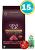 Imagen de GRAN PLUS GOURMET ADULTO RAZA MED/GRAN CORDERO Y ARROZ 15kg