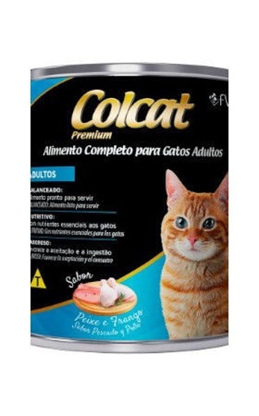 Imagen de COLCAT Alimento húmedo para gatos PESCADO 280G