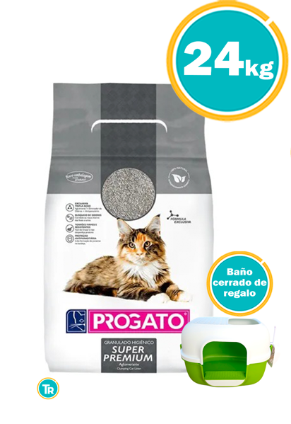 Imagen de SANITARIO PROGATO SUPER PREMIUM 24KG KIT