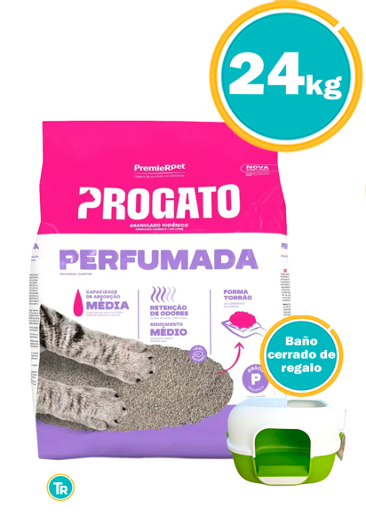 Imagen de SANITARIO PROGATO CLASICA PERFUMADA 24KG KIT