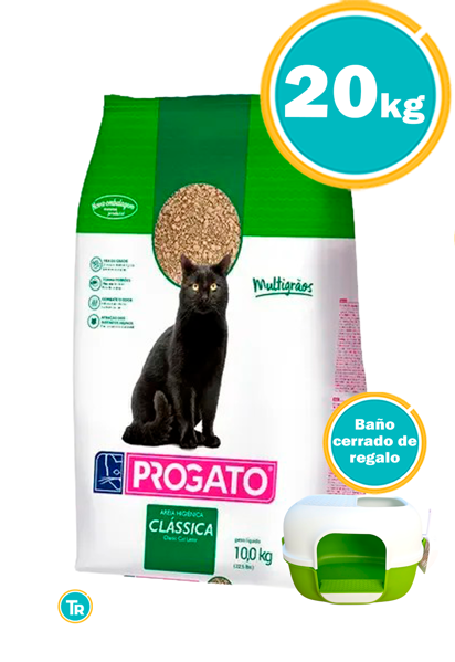 Imagen de SANITARIO PROGATO CLASICA MULTIGRANOS 20KG KIT