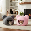 Imagen de CASA PARA GATOS FIELTRO FORMA DE OSO