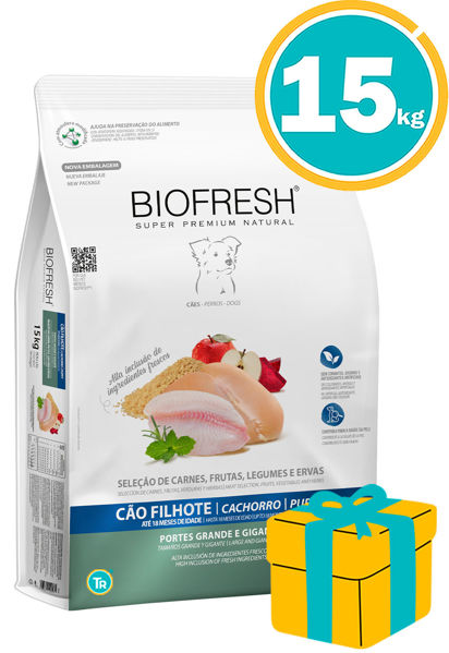 Imagen de BIOFRESH Alimento Cachorros Razas Grandes y Gigantes 15kg