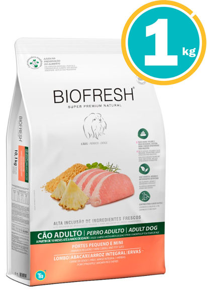 Imagen de BIOFRESH ADULTO RAZAS PEQUEÑAS CERDO Y ANANÁ 1kg