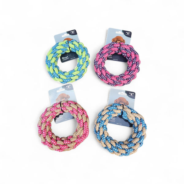 Imagen de JUGUETE CUERDA ARO Para perros