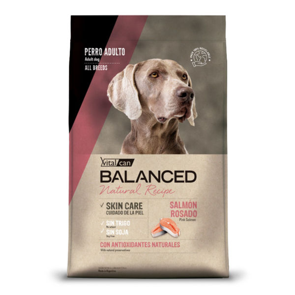 Imagen de BALANCED NATURAL RECIPE DOG SALMON 15+2KG