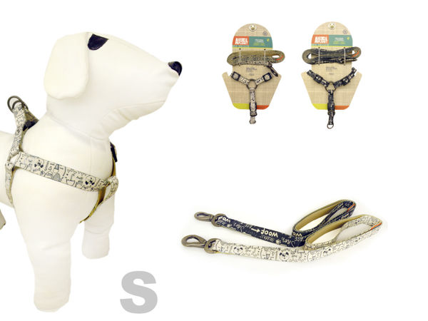 Imagen de Arnes + Correa P/Mascotas (P) 3/8" x 10-14"/ 3/8" x 4FT