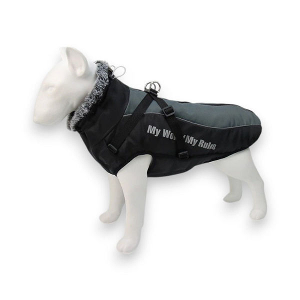 Imagen de CHALECO ABRIGO CON CUELLO TALLE XL