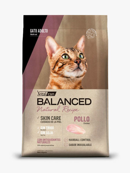 Imagen de BALANCED NATURAL RECIPE GATO ADULTO POLLO 7.5KG