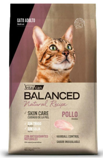 Imagen de BALANCED NATURAL RECIPE GATO ADULTO POLLO 3KG
