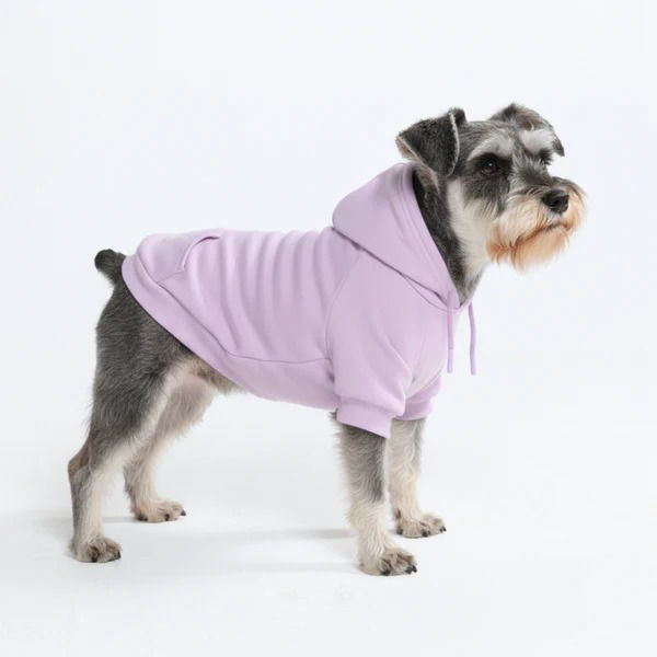 Imagen de BUZO HOODIE P PERRO PEPITOS XXL VIOLETA (40CM)