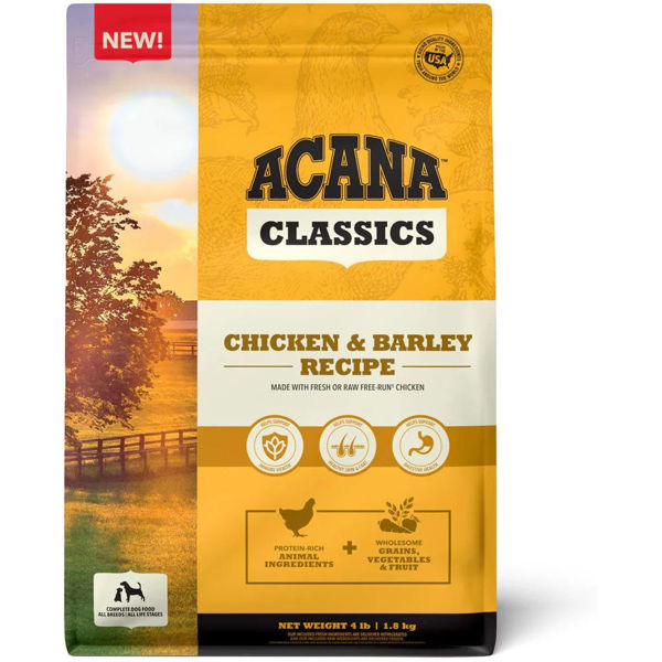 Imagen de ACANA DOG CLASSICS CHICKEN Y BARLEY RECIPE 1.8KG