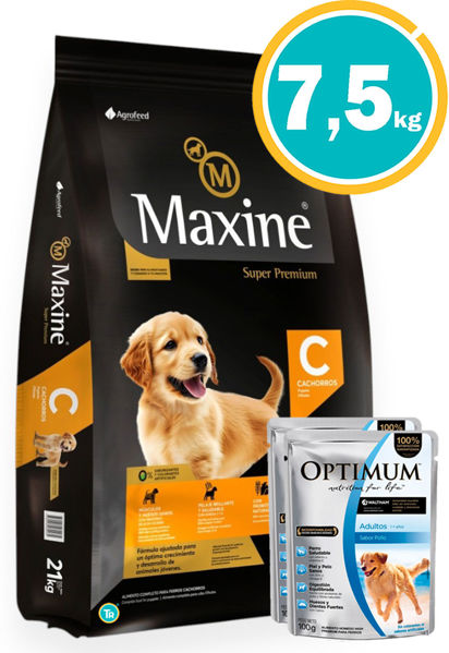Imagen de MAXINE Perro Cachorro 7,5 kg + Salsa