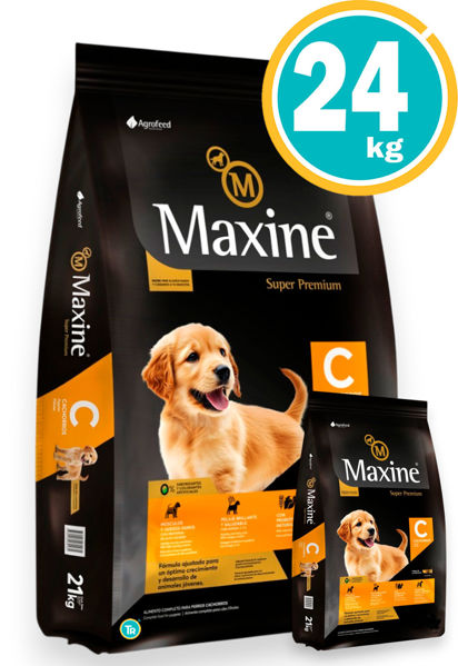 Imagen de MAXINE PERRO CACHORRO 21KG + 3KG FRACCIONADO