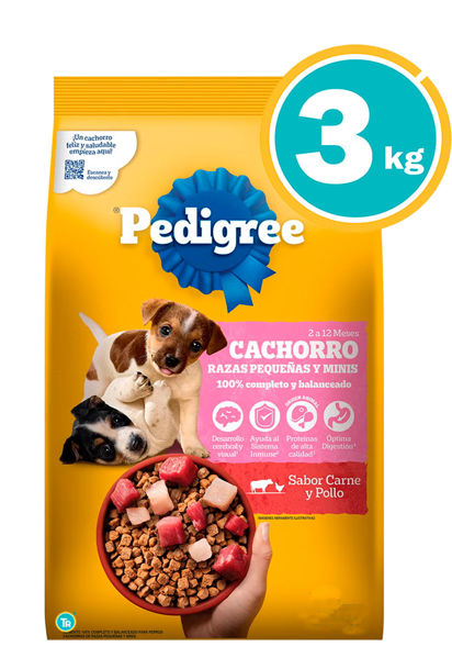 Imagen de Pedigree Cachorro Razas Pequeñas 3kg