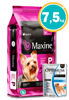 Imagen de MAXINE Perro Adulto Razas Pequeñas 7,5kg + patas de pollo