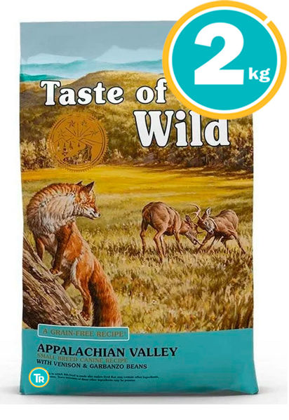 Imagen de TASTE OF THE WILD Canine Small Breeds Appalachian Valley 2 KG + Snack Monge