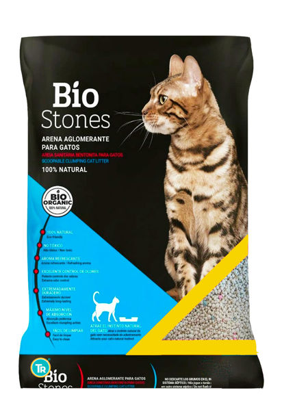 Imagen de Sanitario Esferas Aglomerante Bio Stones 4 kg Limón
