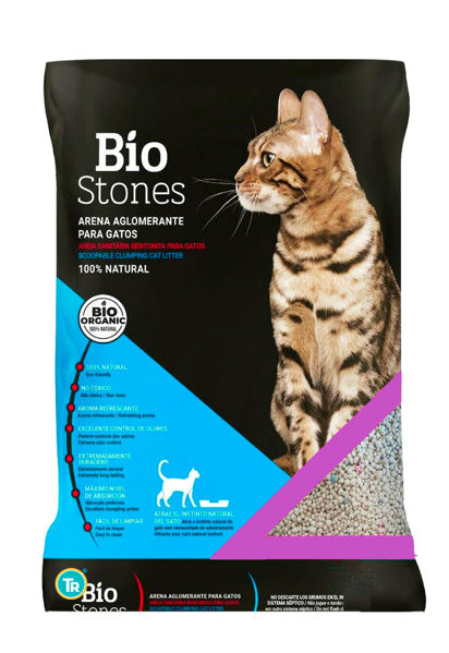 Imagen de Sanitario Esferas Aglomerante Bio Stones 15 kg Lavanda